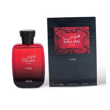 Rasasi Hawas Fire      100ml(Eau de Parfum) Per Uomo