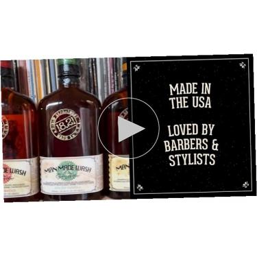 18.21 Man Made Man Made Wash Anti-Flake Shampoo & Conditioner  Sweet Tobacco    473ml(Shampoo) Per Uomo
