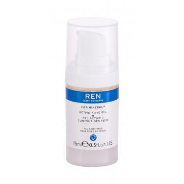 Ren Clean Skincare Vita Mineral Active 7  15Ml    Per Donna (Gel Per Gli Occhi)