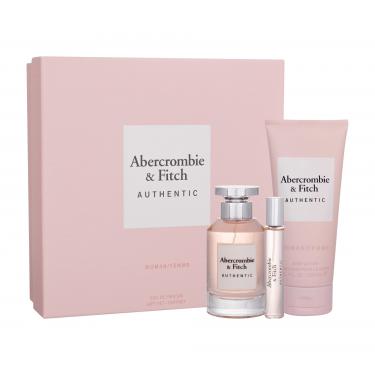 Abercrombie & Fitch Authentic  Edp 100 Ml + Edp 15 Ml + Body Lotion 200 Ml 100Ml    Per Donna (Eau De Parfum)