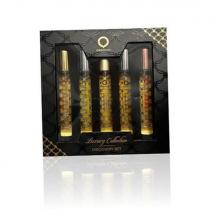 Orientica Luxury Collection Discovery Set   EDP Amber Rouge 10 ml + EDP Oud Saffron 10 ml + EDP Velvet Gold 10 ml + EDP Royal Bleu 10 ml + EDP Royal Amber 10 ml   10ml(Eau de Parfum) Per Donna