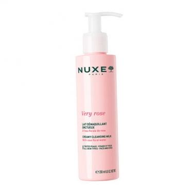NUXE Very Rose Creamy Cleansing Milk      200ml(Cleansing Milk) Per Donna