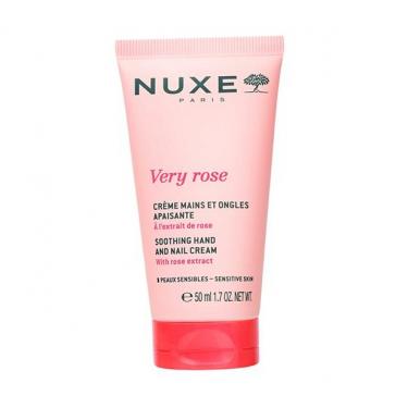 NUXE Very Rose Soothing Hand And Nail Cream      50ml(Hand Cream) Per Donna