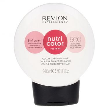 Revlon Professional Nutri Color Filters 3in1 Cream     500 Purple Red 240ml(Hair Color) Per Donna