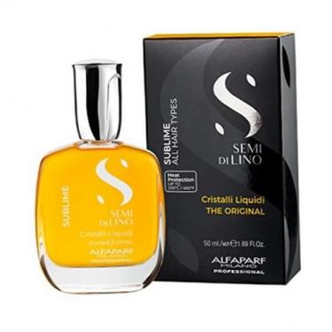 ALFAPARF MILANO Semi Di Lino Sublime Cristalli Liquidi      50ml(Hair Serum) Per Donna