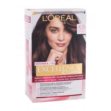 L'Oréal Paris Excellence Creme Triple Protection  48Ml 4,15 Frosted Brown   Per Donna (Tinta Per Capelli)