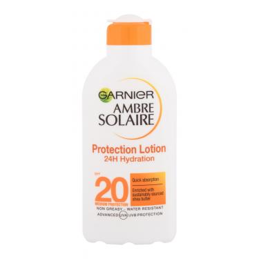 Garnier Ambre Solaire Hydra 24H Protect  200Ml   Spf20 Unisex (Lozione Solare Per Il Corpo)