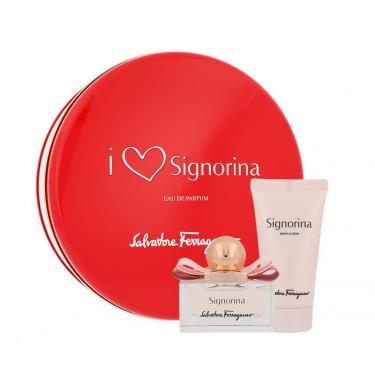 Salvatore Ferragamo Signorina  Edp 30Ml + 50Ml Body Lotion 30Ml    Per Donna (Eau De Parfum)