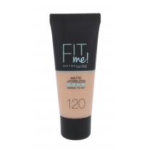 Maybelline Fit Me! Matte + Poreless  30Ml 120 Classic Ivory   Per Donna (Makeup)