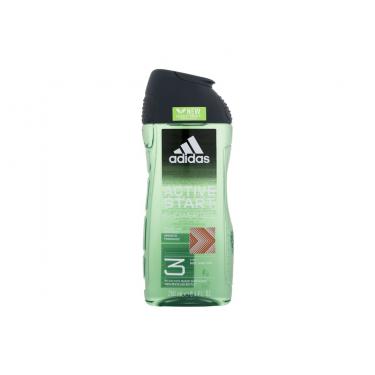 Adidas Active Start Shower Gel 3-In-1 250Ml  Per Uomo  (Shower Gel) New Cleaner Formula 