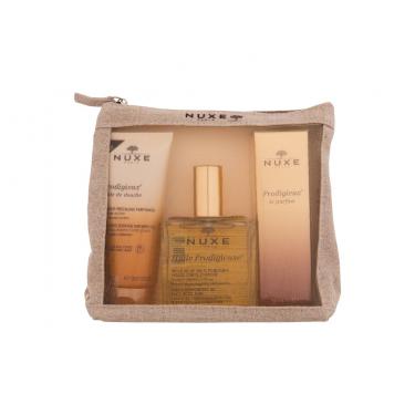 NUXE Huile Prodigieuse    Huile Prodigieuse Dry Oil 100 ml + Prodigieux Shower Oil 100 ml + Edp Prodigieux Le Parfum 30 ml + Cosmetic Bag Eau de Parfum  100ml(Body Oil) Per Donna