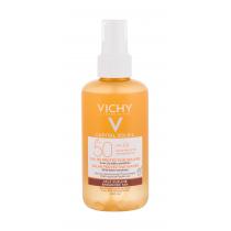 Vichy Capital Soleil Solar Protective Water Enhanced Tan  200Ml   Spf50 Per Donna (Lozione Solare Per Il Corpo)