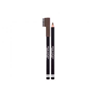 Rimmel London Brow This Way Professional Pencil  1,4G 006 Brunette   Per Donna (Matita Per Gli Occhi)