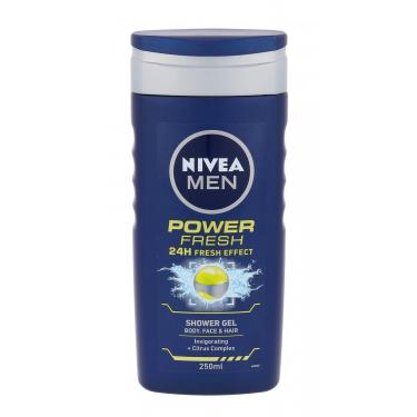 Nivea Men Power Fresh   250Ml    Per Uomo (Bagnoschiuma)