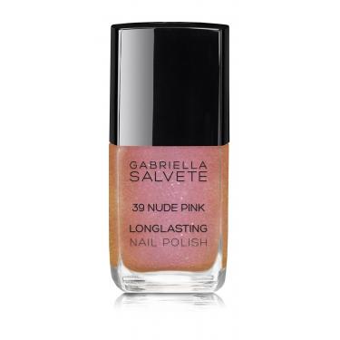 Gabriella Salvete Longlasting Enamel   11Ml 39 Nude Pink   Per Donna (Smalto Per Unghie)