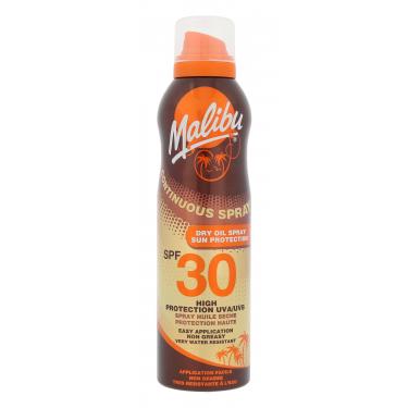 Malibu Continuous Spray Dry Oil  175Ml   Spf30 Per Donna (Lozione Solare Per Il Corpo)