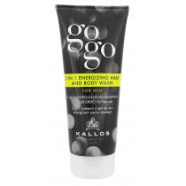 Kallos Cosmetics Gogo 2 In 1 Energizing Hair And Body Wash  200Ml    Per Uomo (Bagnoschiuma)