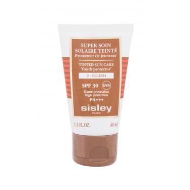 Sisley Super Soin Solaire Teinté Tinted Sun Care  40Ml 2 Golden  Spf30 Per Donna (Cura Del Sole Per Il Viso)