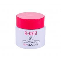 Clarins Re-Boost Matifying Hydrating  50Ml    Per Donna (Crema Da Giorno)