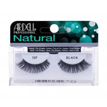 Ardell Natural 107  1Pc Black   Per Donna (Ciglia Finte)