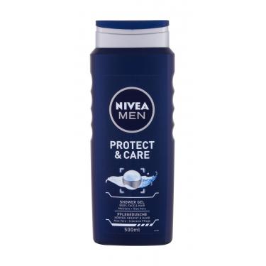 Nivea Men Protect & Care   500Ml    Per Uomo (Bagnoschiuma)