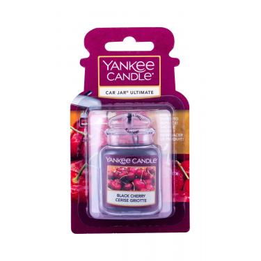 Yankee Candle Black Cherry Car Jar  1Pc    Unisex (Deodorante Per Auto)