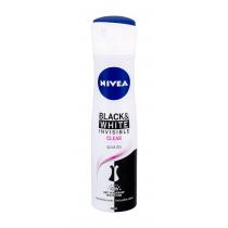 Nivea Black & White Invisible Clear  150Ml   48H Per Donna (Antitraspirante)