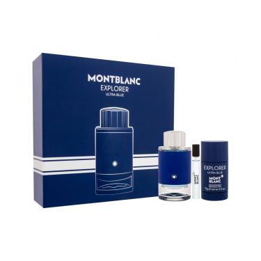 Montblanc Explorer Ultra Blue Edp 100 Ml + Edp 7,5 Ml + Deostick 75 G 100Ml    Per Uomo (Eau De Parfum)