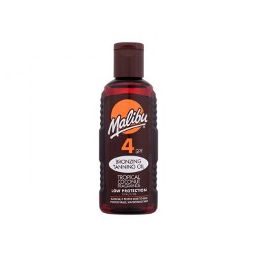 Malibu Bronzing Tanning Oil  Spf4    100Ml Per Donna (Sun Body Lotion)