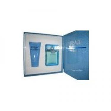 Versace Man Eau Fraiche 50Ml Edt 50Ml + 100Ml Docciaschiuma   Per Uomo (Eau De Toilette)