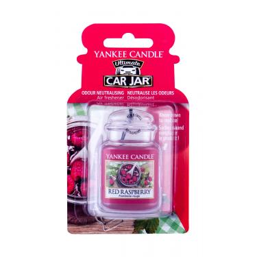 Yankee Candle Red Raspberry Car Jar  1Pc    Unisex (Deodorante Per Auto)