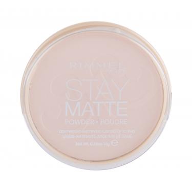 Rimmel London Stay Matte   14G 002 Pink Blossom   Per Donna (Polvere)