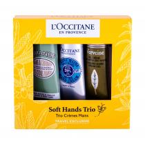 L'Occitane Almond  Hand Cream 30 Ml + Hand Cream Shea Butter 30 Ml + Hand Cream Verveine 30 Ml 30Ml    Per Donna (Crema Per Le Mani)