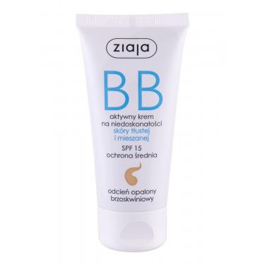 Ziaja Bb Cream Oily And Mixed Skin  50Ml Dark  Spf15 Per Donna (Crema Bb)