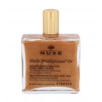 Nuxe Huile Prodigieuse Or  50Ml   Multi-Purpose Shimmering Dry Oil Per Donna (Olio Per Il Corpo)