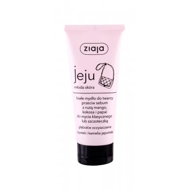 Ziaja Jeju White Face Soap  75Ml    Per Donna (Gel Detergente)