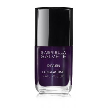 Gabriella Salvete Longlasting Enamel   11Ml 10 Raisin   Per Donna (Smalto Per Unghie)