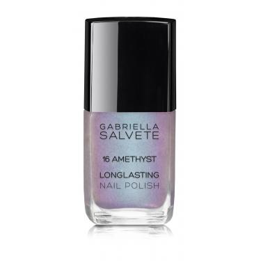 Gabriella Salvete Longlasting Enamel   11Ml 16 Amethyst   Per Donna (Smalto Per Unghie)