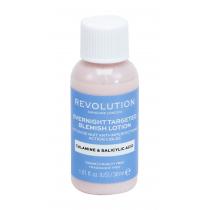Revolution Skincare Overnight Targeted Blemish Lotion Calamine & Salicid Acid  30Ml    Per Donna (Assistenza Locale)