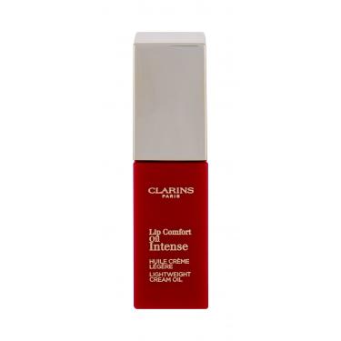 Clarins Lip Comfort Oil Intense  7Ml 07 Intense Red   Per Donna (Olio Per Le Labbra)