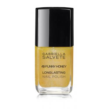 Gabriella Salvete Longlasting Enamel   11Ml 49 Funny Honey   Per Donna (Smalto Per Unghie)