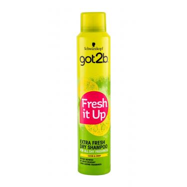 Schwarzkopf Got2B Fresh It Up Extra Fresh  200Ml    Per Donna (Shampoo Secco)