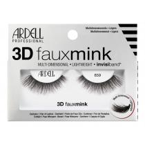 Ardell 3D Faux Mink 859  1Pc Black   Per Donna (Ciglia Finte)