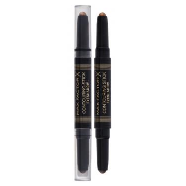 Max Factor Contouring Stick Eyeshadow   5G 001 Brown Perfect & Bronze Moon   Per Donna (Ombretto)