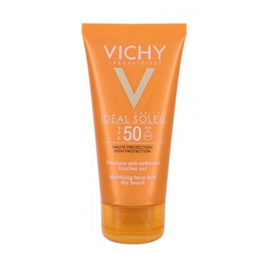 Vichy Idéal Soleil Mattifying Face Fluid  50Ml   Spf50 Per Donna (Cura Del Sole Per Il Viso)