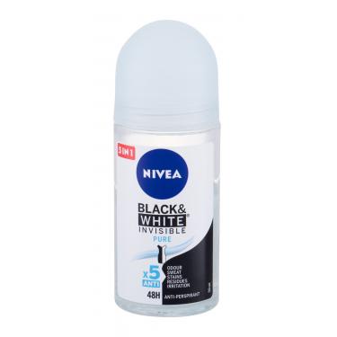 Nivea Black & White Invisible Pure  50Ml   48H Per Donna (Antitraspirante)