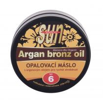 Vivaco Sun Argan Bronz Oil Suntan Butter  200Ml   Spf6 Unisex (Lozione Solare Per Il Corpo)
