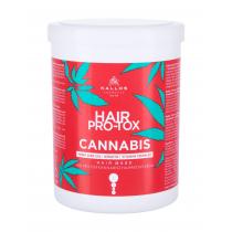 Kallos Cosmetics Hair Pro-Tox Cannabis  1000Ml    Per Donna (Maschera Per Capelli)