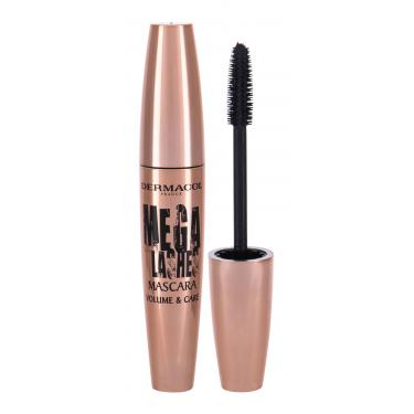 Dermacol Mega Lashes Volume & Care  11,5Ml Black   Per Donna (Mascara)