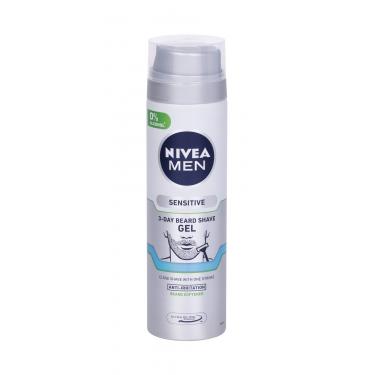 Nivea Men Sensitive 3-Day Beard  200Ml    Per Uomo (Gel Da Barba)